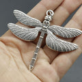 Zinc Alloy Dragonfly Keychain For Bag Charm Gift – Silver view 3