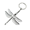 Zinc Alloy Dragonfly Keychain For Bag Charm Gift – Silver view 5