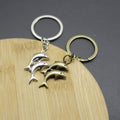 Metal Dolphin Keychain Bag Charm view 3