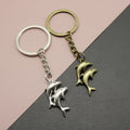 Metal Dolphin Keychain Bag Charm view 1