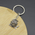 Zinc Alloy Owl Keychain For Animal Gift view 3