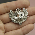 Zinc Alloy Simple Owl Keychain Animal Bag Charm Gift view 3