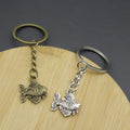 Zinc Alloy Goldfish Keychain Bag Charm Gift view 4