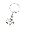 Metal Minimal Dragon Keychain Bag Charm Gift For Men view 5