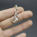 Zinc Alloy Seahorse Shape Keychain Bag Charm Gift view 3