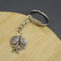 Zinc Alloy Starfish Shell Keychain Beach Bag Charm view 4