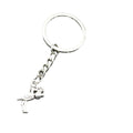 Metal Cormorant Bird Keychain Bag Charm view 5