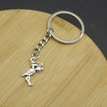 Metal Cormorant Bird Keychain Bag Charm view 4