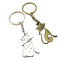 Metal Cute Cat Keychain For Bag Charm Gift view 5