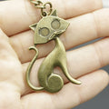Metal Cute Cat Keychain For Bag Charm Gift view 3