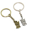Metal Cat And Mouse Keychain For Bag Charm Gift view 5