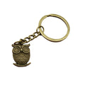 Zinc Alloy Owl Keychain Bag Charm view 5