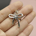 Metal Bow Keychain Bag Charm view 3