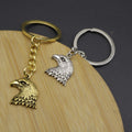 Zinc Alloy Eagle Keychain Bag Charm Gift view 4