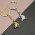 Zinc Alloy Eagle Keychain Bag Charm Gift view 1