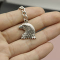 Zinc Alloy Eagle Keychain Bag Charm Gift view 3