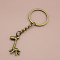 Zinc Alloy Minimalist Giraffe Keychain Bag Charm Gift view 6
