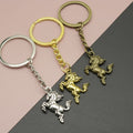 Zinc Alloy Minimalist Horse Keychain Bag Charm Gift view 1