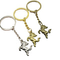 Zinc Alloy Minimalist Horse Keychain Bag Charm Gift view 5