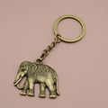 Metal Minimal Elephant Keychain Bag Charm Wholesale Gift view 6