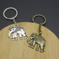 Metal Minimal Elephant Keychain Bag Charm Wholesale Gift view 3
