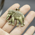Metal Minimal Elephant Keychain Bag Charm Wholesale Gift view 4