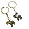 Zinc Alloy Elephant Keychain Minimalist Animal Key Ring Gift view 5