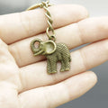 Zinc Alloy Elephant Keychain Minimalist Animal Key Ring Gift view 4
