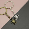 Zinc Alloy Turtle Keychain For Bag Charm Gift view 1