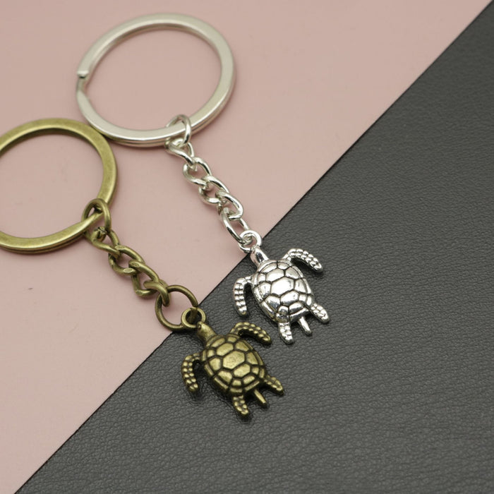 Zinc Alloy Turtle Keychain For Bag Charm Gift