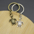 Zinc Alloy Turtle Keychain For Bag Charm Gift view 3