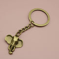 Zinc Alloy Elephant Keychain Animal Bag Charm Key Ring view 6