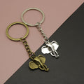 Zinc Alloy Elephant Keychain Animal Bag Charm Key Ring view 1