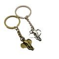 Zinc Alloy Elephant Keychain Animal Bag Charm Key Ring view 5