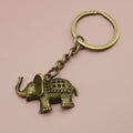 Zinc Alloy Elephant Keychain Minimalist Bag Charm Gift view 6