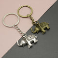 Zinc Alloy Elephant Keychain Minimalist Bag Charm Gift view 1