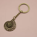 Metal Minimalist Shell Conch Keychain Beach Bag Charm Gift view 6