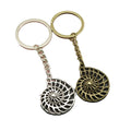 Metal Minimalist Shell Conch Keychain Beach Bag Charm Gift view 5