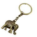 Metal Elephant Keychain Minimalist Animal Bag Charm Gift view 5