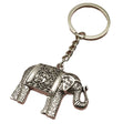 Metal Minimalist Elephant Keychain Bag Charm Gift – Antique Copper view 5