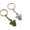 Zinc Alloy Minimalist Elephant Keychain Bag Charm Gift (7495) view 5