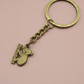Zinc Alloy Minimalist Koala Bear Keychain Bag Charm view 6