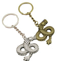 Metal Minimal Dragon Keychain Key Ring Gift Wholesale view 5