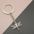 Metal Dragonfly Keychain For Bag Charm Gift view 1