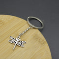 Metal Dragonfly Keychain For Bag Charm Gift view 3