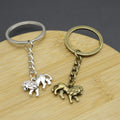 Zinc Alloy Lion Shape Keychain Bag Charm Gift view 4