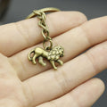 Zinc Alloy Lion Shape Keychain Bag Charm Gift view 3