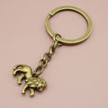 Zinc Alloy Lion Shape Keychain Bag Charm Gift view 6