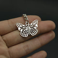 Zinc Alloy Simple Butterfly Keychain Bag Charm Gift view 3