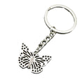 Zinc Alloy Simple Butterfly Keychain Bag Charm Gift view 5